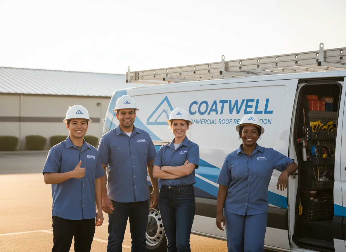 Commercial roof coating company in Carlisle, MA